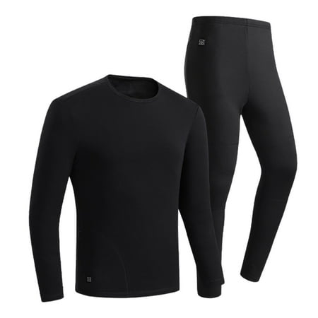 

Sukalun Heating Thermal Underwear Suit Ultra Soft Base Layers Thermals for Men and Women Warming Long Johns Top and Bottom Set for Winter