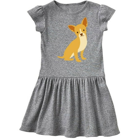 

Inktastic Chihuahua Gift Toddler Girl Dress