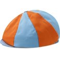 thumbnail image 1 of Gorra Baby Newsboy DESIGN A&J para niños de 2 a 3 años, color naranja/azul, 1 of 6