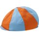 thumbnail image 1 of Gorra Baby Newsboy DESIGN A&J para niños de 2 a 3 años, color naranja/azul, 1 of 6