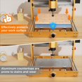 thumbnail image 3 of Tablero de MDF CNC para Fresadora CNC 3018, Compatible con 3018 PRO MAX, 300 X 180 X 12 mm, Orificios M6 (6 mm), Tornillos., 3 of 7