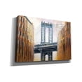 thumbnail image 2 of Epic Graffiti 'The Manhattan Bridge at Sunset' by Marc Todd, Canvas Wall Art, 26"x18", 2 of 8
