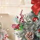 thumbnail image 5 of xihome Ramas navideñas artificiales de PVC con bayas rojas para decoracin festiva de mesas y centros de mesa navideños, 5 of 6
