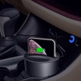 thumbnail image 4 of X9 Car Cup Cargador Inalámbrico 3 En 1 Compatible Con Teléfonos Qi Carga Conveniente Cargador De Taza De Larga Duración sonducket HA014345-00, 4 of 5