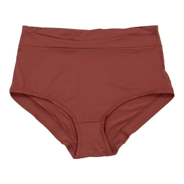 Pantaleta Ilusión para Dama Diseño Liso Café Talla G