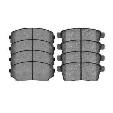 AutoShack Front and Rear Ceramic Brake Pads Set 8pcs Replacement for 2007-2009 2010 Ford Edge 2007-2012 Mazda CX-7 2007-2015 CX-9 2007-2010 Lincoln MKX 2.3L 2.5L 3.5L 3.7L V6 AWD FWD SCD1258-1259