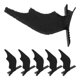 thumbnail image 1 of GAXIRE 6Pcs Hair Clips Black Wings Party Hairpin Comfortable Ergonomic Design, 1 of 7