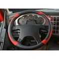 thumbnail image 2 of 16-20 Inch Steering Wheel Cover, Anti-Slip & Comfort Grip Steering Wheel Cover for Semi Big Rigs, 18 Wheelers, RVs and Classic CarsTrucks, Black and Blue, 2 of 11