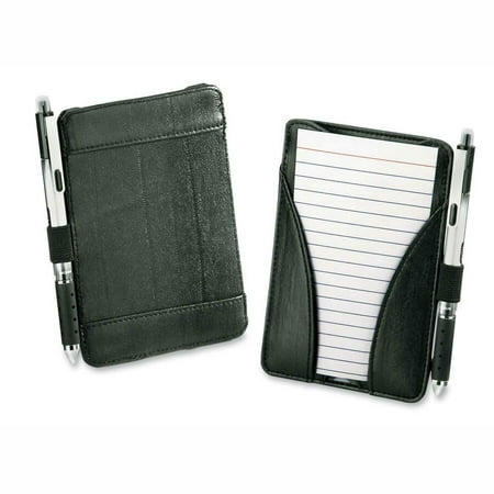 At Hand Note Card Case, Holds 25 3 x 5 Cards, 5.5 x 3.75 x 5.33, Poly, Black