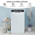 thumbnail image 4 of Pemberly Row Portable Full-Automatic Laundry Washing Machine 8.8lbs Spin Washer, 4 of 11