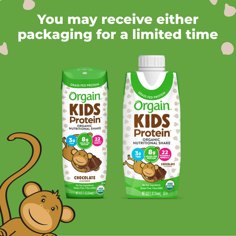 Order Orgain Kids Protein Organic Nutritional Shake, Chocolate
