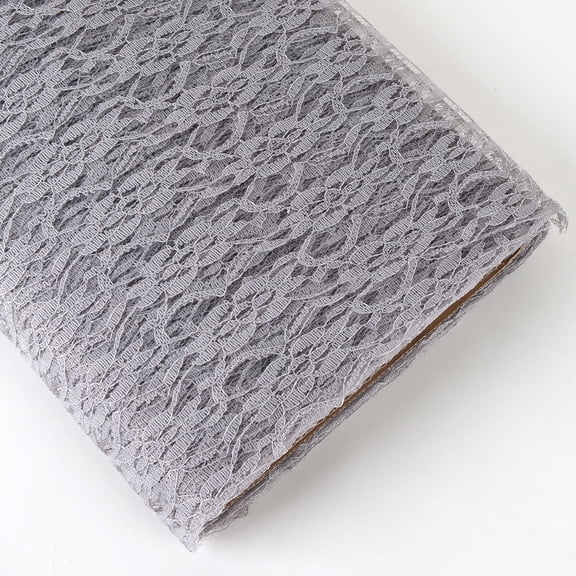 54 Inch Lace Bolt 10 Yards - Silver