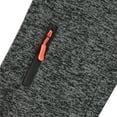 thumbnail image 6 of SuTry Men's Solid Color Hooded Cardigan Loose Casual Sports Sweatshirts with Zipper Drawstring Long Sleeved Suitable for Sports(Dark Gray,XL), 6 of 7