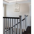 thumbnail image 2 of Luxury Modern Chandelier, Brushed Nickel, UHP4568, 2 of 5