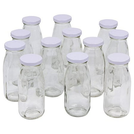 bottles ounce metal glass lids twist worldwide milk pack