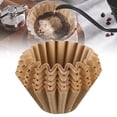 thumbnail image 2 of Coffee Filter Paper D 185 Natural Brown Unbleached Pour Over Coffee Filter For V60 Size 02 Manual Dripper Coffee Making Tool, 2 of 9