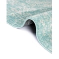 thumbnail image 6 of Unique Loom Richmond Collection Area Rug - Medallion (5' 3" Octagon Aqua/Ivory), 6 of 6