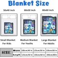 thumbnail image 3 of Anime Blanket Flannel Warm Merch Cartoon Blankets and Throw Soft Lightweight Stuff Christmas Birtday Gifts for Girls Boys Kids Adults 40"x50", 3 of 6