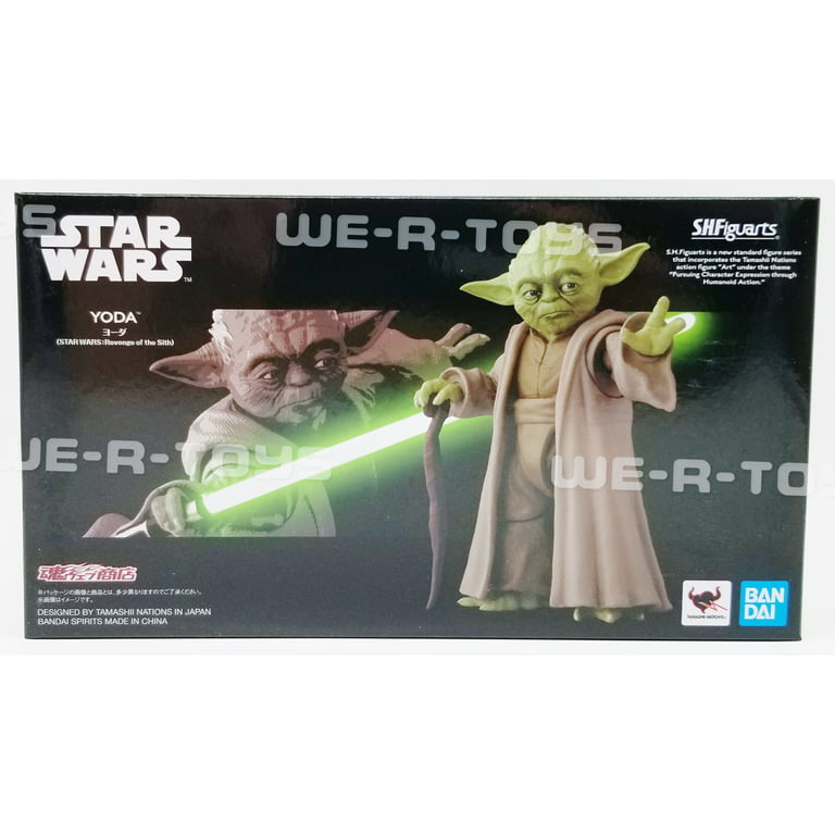 Star Wars S.H.Figuarts Yoda Action Figure Revenge of the Sith