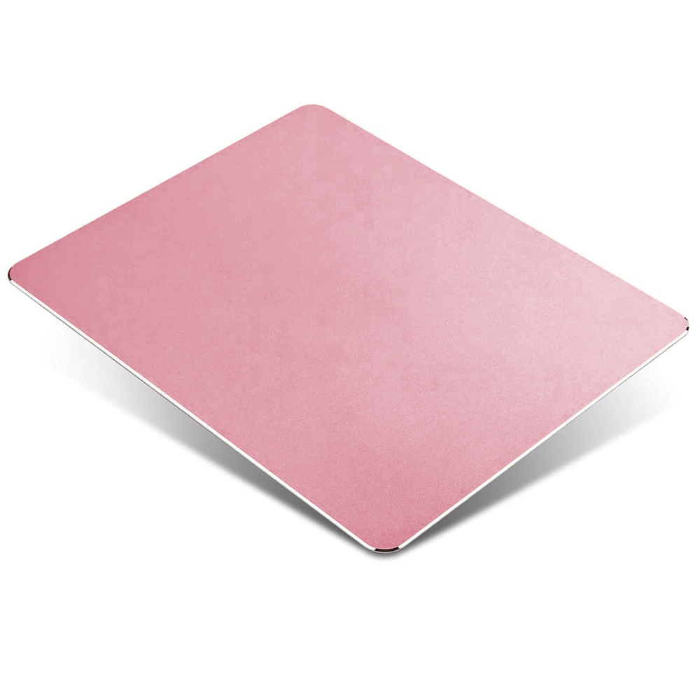 Aluminum Metal Mouse Pad Gaming Mouse Pad Aluminum Mouse Pad, Mouse Pad with A Smooth Precision Surface and Non-slip Rubber Base Rose gold - image 2 of 8
