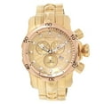 thumbnail image 1 of Invicta Men's 13895 Venom Reserve Rose Gold Bezel Gold Plated Steel Bracelet Chronograph Dive Watch, 1 of 3