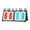 4 Digit, variant on koolsoo Tabletop Flip Scoreboard 4/5/6 Digit Portable for Indoor & Outdoor Badminton 5 Digit