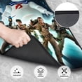 thumbnail image 3 of Film Ghostbusters Car Floor Mats 4-Piece Full Set Front Rear Auto Foot Mats Carpets Car Foot Pad Interior Accessories Decor, 3 of 6