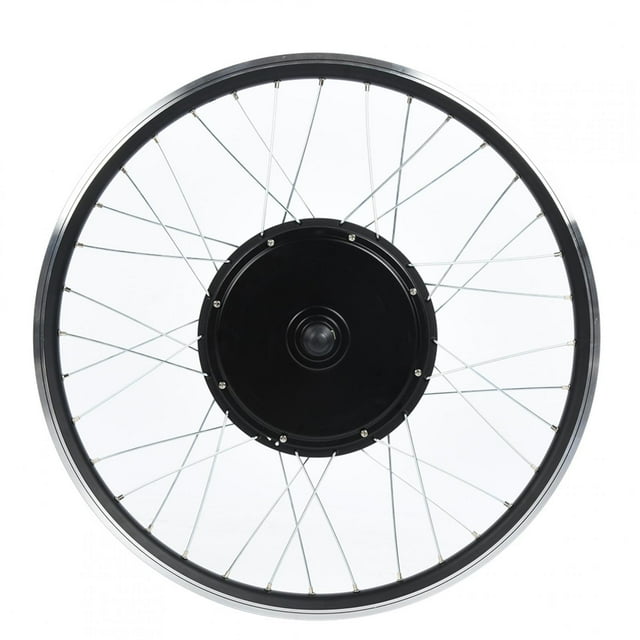 Qiilu Kit de Conversion, Kit de Conversion Kit de Conversion pour Vélo Électrique Kit de Conversion pour Vélo Électrique Hub avec Écran LCD 26 Pouces 48V 500W pour Kit de Conversion pour Vélo Électrique