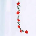 thumbnail image 6 of Gymnture Christmas Poinsettia Garland 2m - Xmas Decor for Indoor & Outdoor, 6 of 10