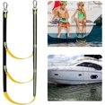thumbnail image 1 of 3 Step Rope Ladder, Portable Assist Folding Boat Ladder, Swim Ladder, Accessories for Inflatable Boat, Kayak, Motorboat, Canoeing, 1 of 7