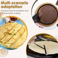 thumbnail image 6 of Fkszll 2026 New 2Pcs Stainless Steel Crepe Spreader Spatula Set Pancake Maker Kitchen Utensil for Crepe Pan, 6 of 11