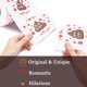 thumbnail image 4 of Regalos del día de San Valentín para él/ella Regalos románticos novedosos Papel higiénico Regalos divertidos para adultos Hombres Mujeres Novio Novia Decoración del día de San Valentín para suministro, 4 of 7