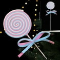 thumbnail image 5 of Shoreew Imitation Large Lollipop Prop Ornament Fake Candy Decor Christmas Tree Garland Desktop Holiday Home Decor, 5 of 7