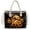 Black - Gold Retriever Sunflower, variant on Tropical Monstera Print Clear PVC Shoulder Tote, Lightweight Waterproof Oversize Handbag with Removable Strap, All Purpose Daily Purse for Shopping and Weekend Trips