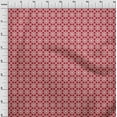 thumbnail image 4 of oneOone Rayon Red Fabric Asian Ornamental Sewing Material Print Fabric By The Yard 56 Inch Wide, 4 of 4