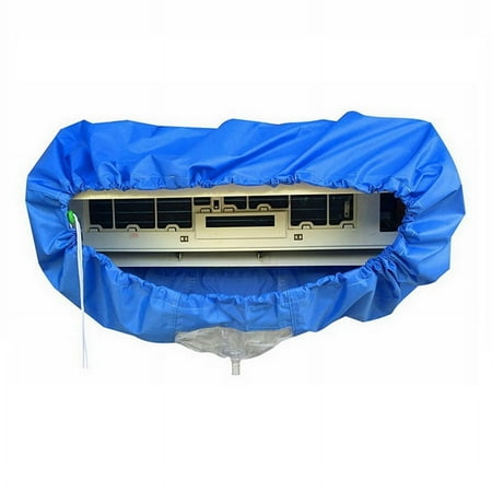 

2.4M Air Conditioner Cleaning Cover Double Layer Thickening Wash Mounted Protective Dust Cleaner Bag
