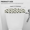 thumbnail image 5 of ZIATUBLE Dog Paws Toilet Tank Lid Cover Washable Toilet Tank Protector Cover Easy to Install Toilet Tank Lid Covers for Bathroom Standard Toilet Tank Lids Home Indoor Decoration, 5 of 5