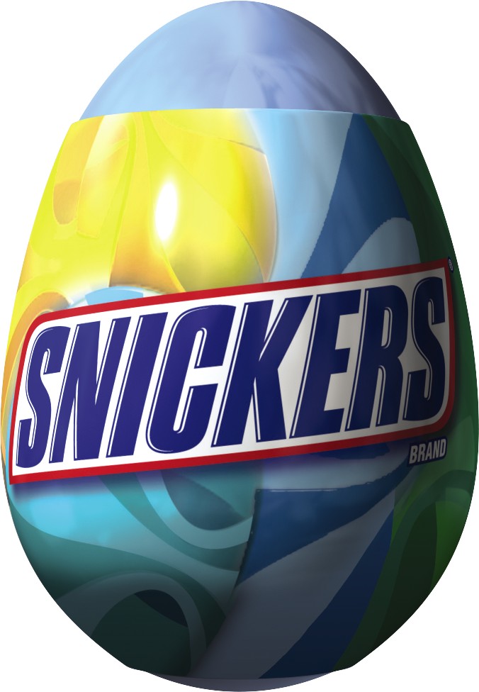 Snickers Milk Chocolate Easter Eggs, 0.9 Oz., 144 Count
