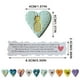 thumbnail image 3 of Corazón de bolsillo Joykith | Corazón de oración | Pequeño corazón de arcilla | Regalo inspirador | Contiene un mensaje de abrazo y piedras brillantes para mayor comodidad., 3 of 4