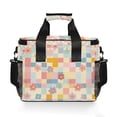 thumbnail image 7 of FORMRS Insulated Cooler Bag 24 Cans Capacity Soft Leakproof Lunch Box with Side Pockets, Pink Floral, 7 of 7