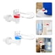 thumbnail image 5 of 2 grifos de presión para dispensador de agua: grifo de repuesto de plástico para agua fría y caliente, ideal para el hogar y la oficina., 5 of 8