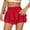 Red, variant on Clossjun Women's High Waist Layered Ruffle Skirt Y2K Flared Mini Skirts Coquette Skorts Cute Daily Wear Skirts