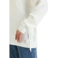 thumbnail image 4 of Soft Pullover Vanilla With Navyng Detail, 4 of 5