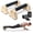 25cm, variant on Parallettes Bars, Wooden Push Up Bars with Wrist Wraps for Men & Women, Handstand  Bars for  Gym, Non-Slip Calisthenics Equipment, 440lbs Durable Floor Push Up Handles