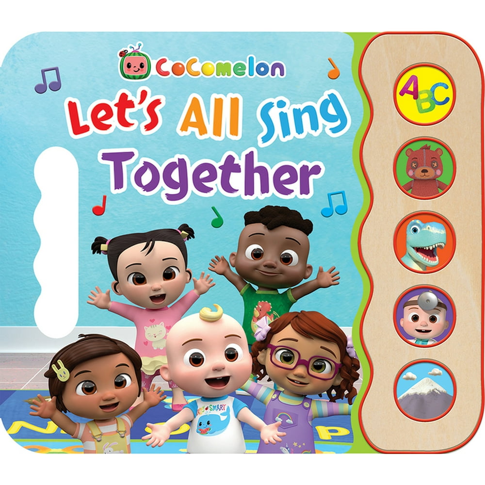 The More We Get Together Cocomelon Cocomelon Let's All Sing Together (Board Book) - Walmart.com - Walmart.com