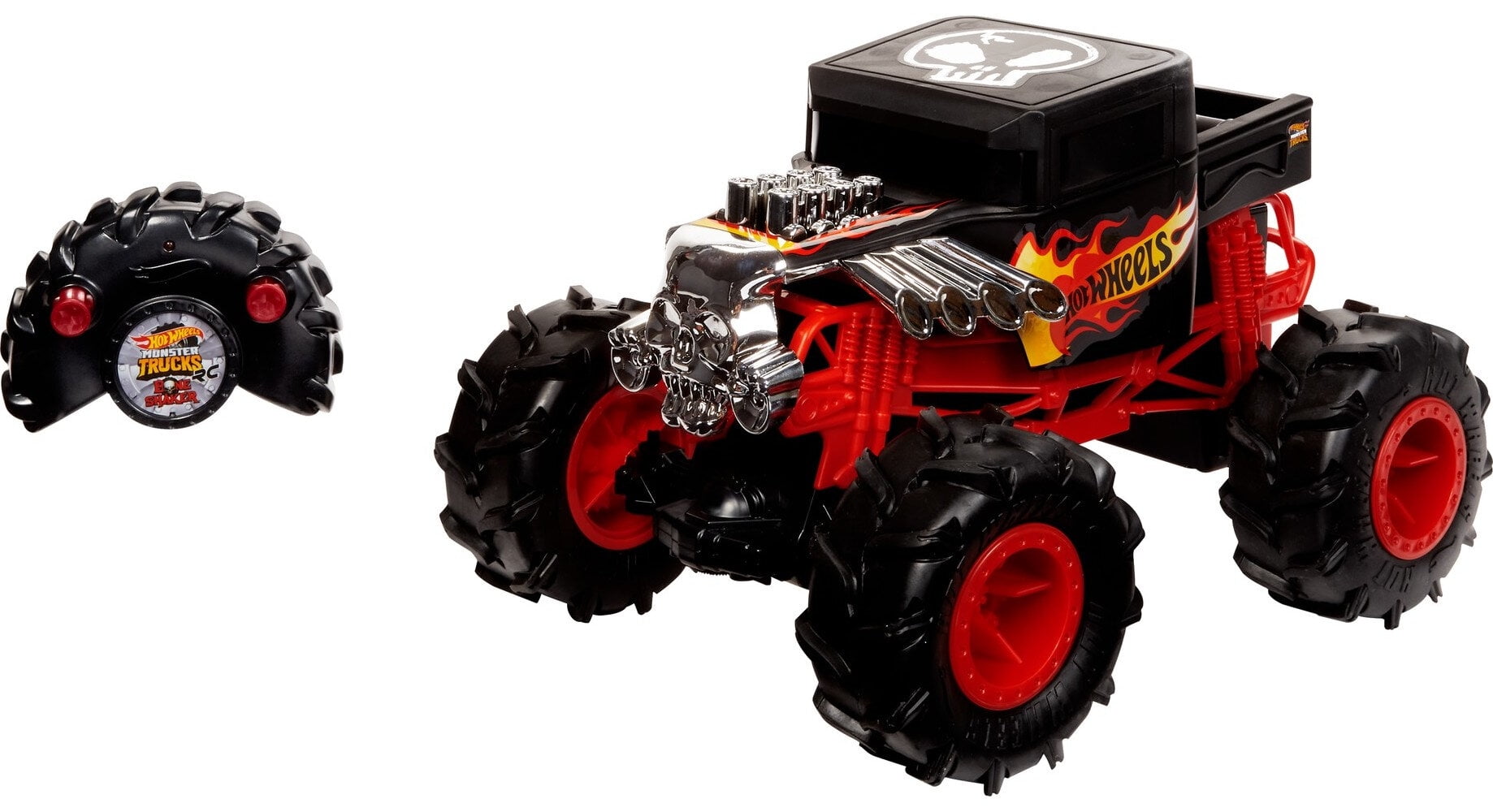 Hot Wheels R/C Monster Trucks 1:15 Scale Bone Shaker