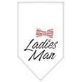 thumbnail image 5 of Pet and Dog Bandana Screen Printed, "Ladies Man", 5 of 9