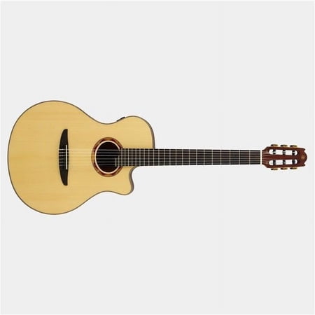 Yamaha NTX5 Thinline Body Nylon String Acoustic Electric Guitar w/Case