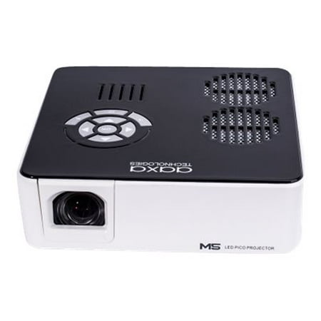 AAXA - M5 Pico WXGA DLP Projector - White/Black