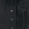 thumbnail image 4 of Awdenio Men's Casual Solid Color Single Breasted Long Sleeved Cardigan Jacket Sweater, 4 of 4